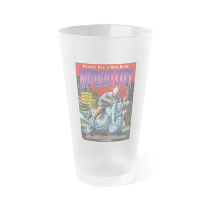 MUTANT CITY (WICKED CITY) 1992 Movie Poster - Frosted Pint Glass 16oz 16oz Frosted - Go Mug Yourself