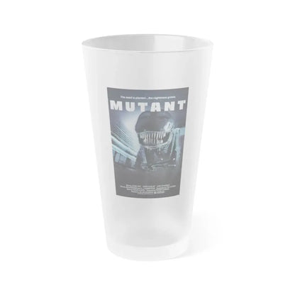 MUTANT (FORBIDDEN WORLD) 1982 Movie Poster - Frosted Pint Glass 16oz 16oz Frosted - Go Mug Yourself
