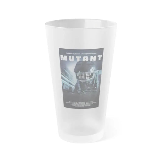 MUTANT (FORBIDDEN WORLD) 1982 Movie Poster - Frosted Pint Glass 16oz 16oz Frosted - Go Mug Yourself