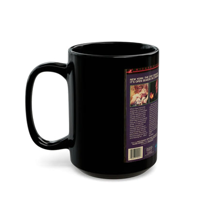 MUTANT HUNT 2 (VHS COVER) - Black Coffee Mug-Go Mug Yourself