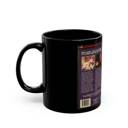 MUTANT HUNT 2 (VHS COVER) - Black Coffee Mug-Go Mug Yourself