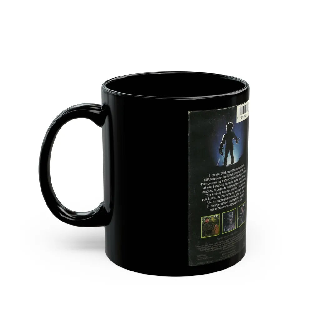 MUTANT SPECIES (VHS COVER) - Black Coffee Mug-Go Mug Yourself