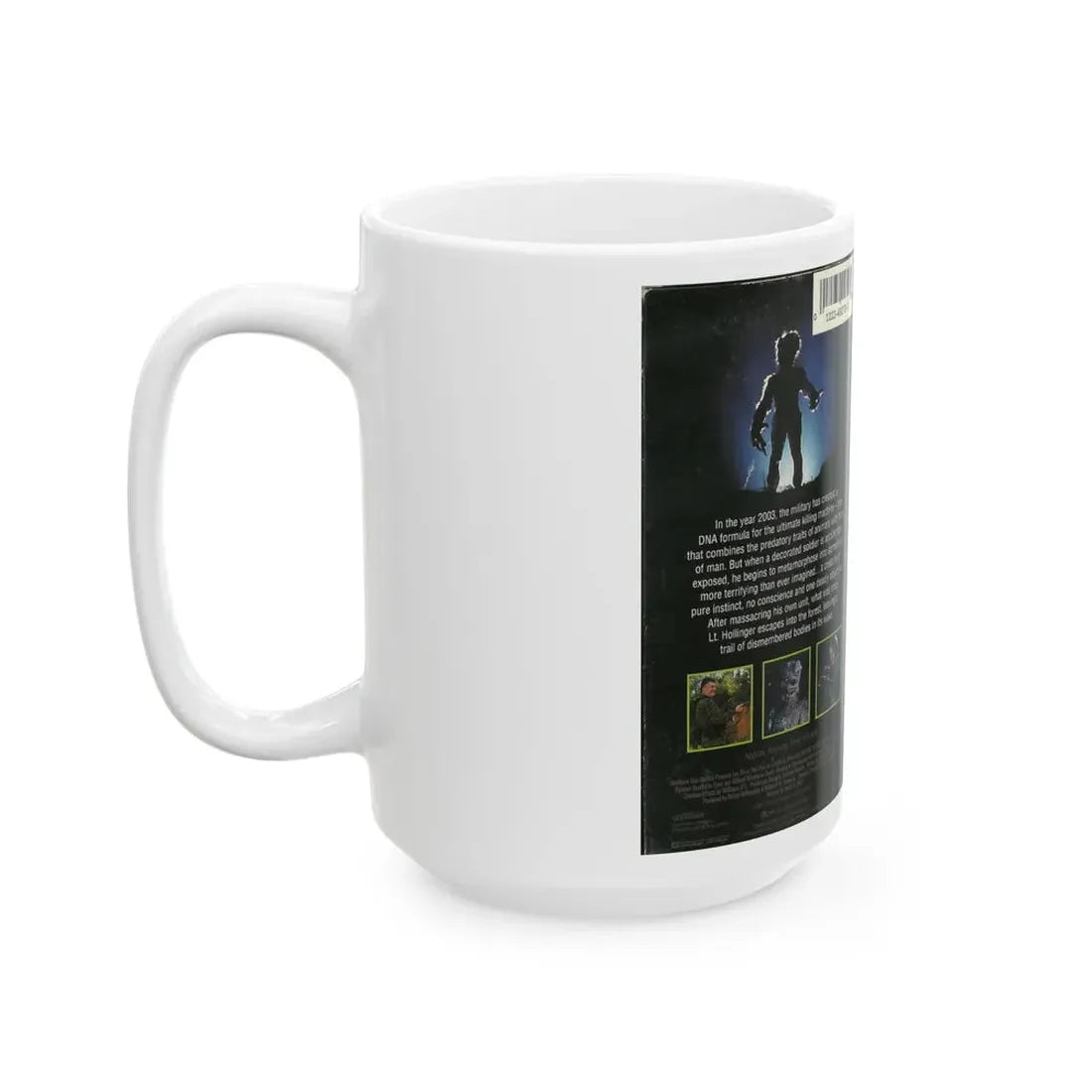 MUTANT SPECIES (VHS COVER) - White Coffee Mug - Go Mug Yourself