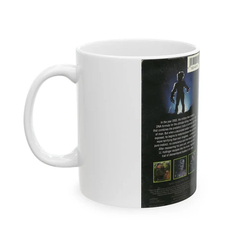 MUTANT SPECIES (VHS COVER) - White Coffee Mug-Go Mug Yourself