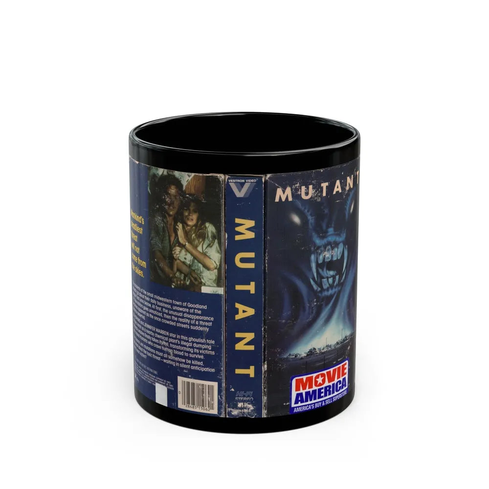 MUTANT (VHS COVER) - Black Coffee Mug-11oz-Go Mug Yourself