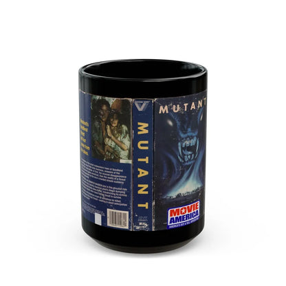 MUTANT (VHS COVER) - Black Coffee Mug-15oz-Go Mug Yourself