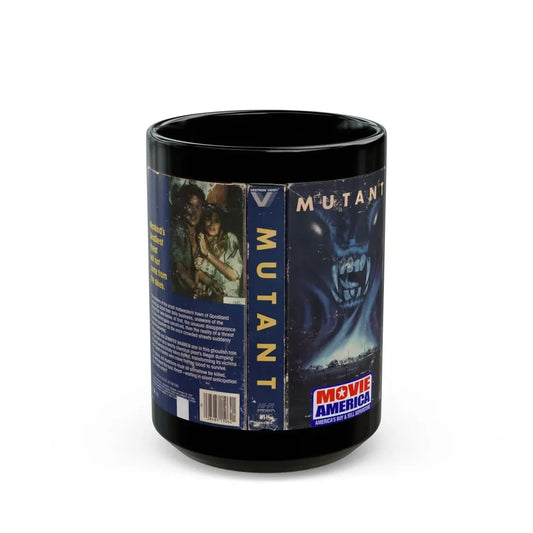 MUTANT (VHS COVER) - Black Coffee Mug 15oz - Go Mug Yourself