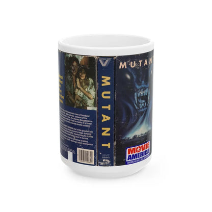 MUTANT (VHS COVER) - White Coffee Mug-15oz-Go Mug Yourself