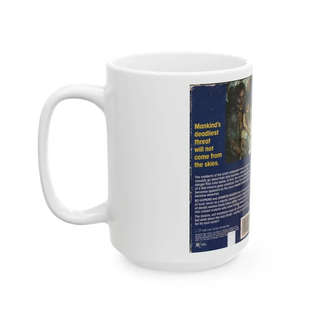 MUTANT (VHS COVER) - White Coffee Mug - Go Mug Yourself