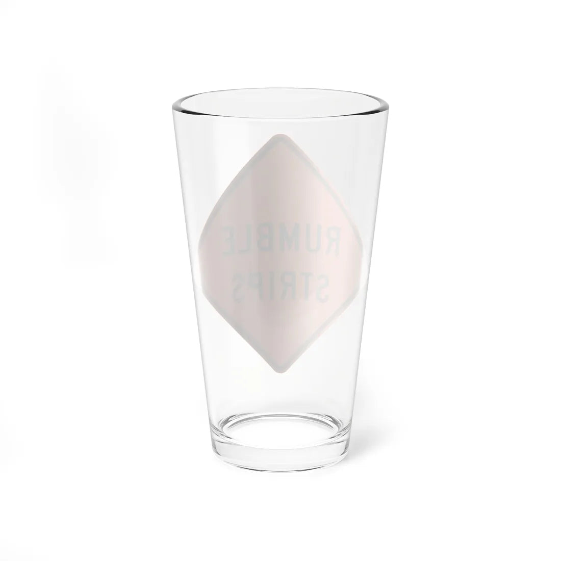 MUTCD-CA C45 (California) (Road Sign) Pint Glass 16oz - Go Mug Yourself