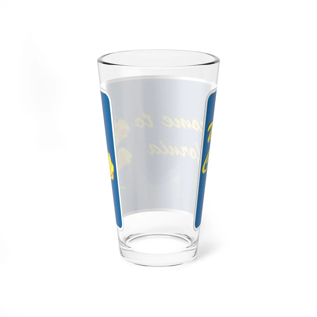 MUTCD-CA G10B (California) (Road Sign) Pint Glass 16oz - Go Mug Yourself