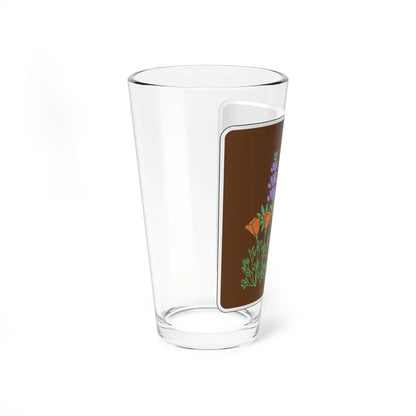 MUTCD-CA G200-82 (California) (Road Sign) Pint Glass 16oz - Go Mug Yourself