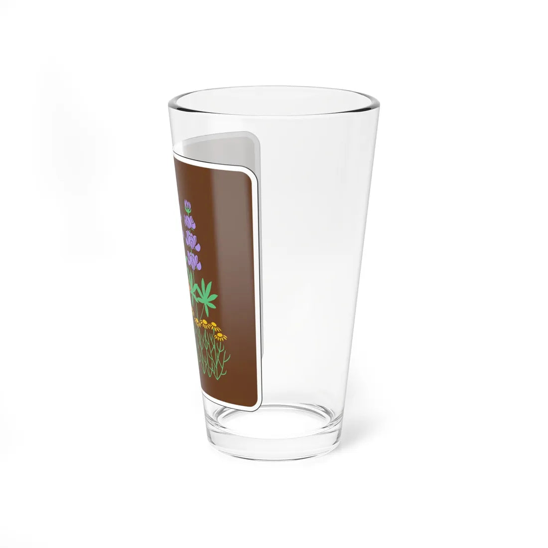MUTCD-CA G200-82 (California) (Road Sign) Pint Glass 16oz - Go Mug Yourself