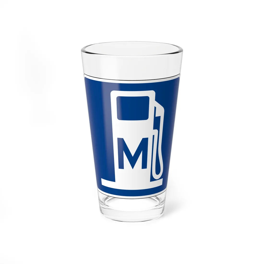 MUTCD-CA G66-11 (California) (Road Sign) Pint Glass 16oz 16oz - Go Mug Yourself