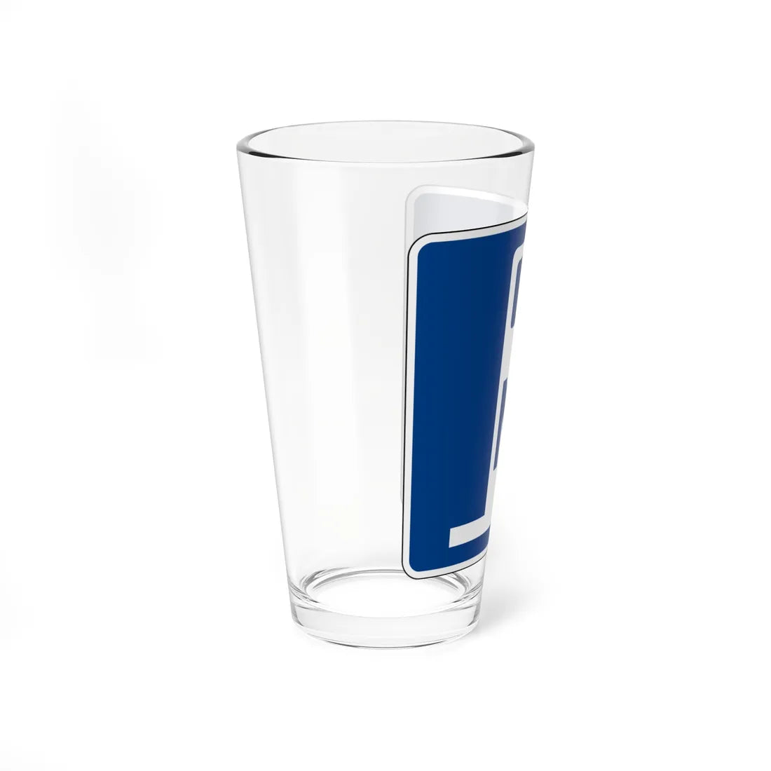 MUTCD-CA G66-11 (California) (Road Sign) Pint Glass 16oz - Go Mug Yourself