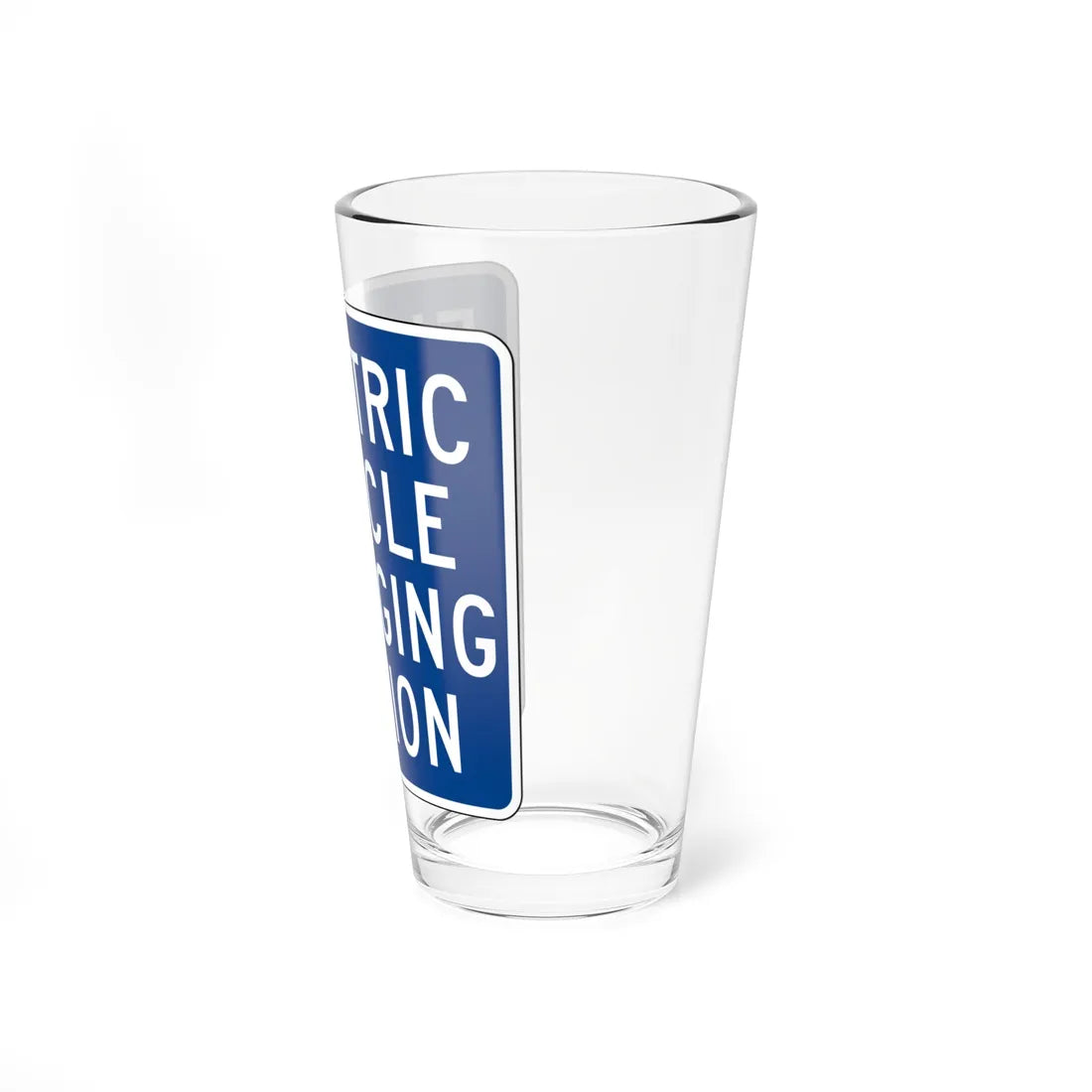 MUTCD-CA G66-21 (California) (Road Sign) Pint Glass 16oz - Go Mug Yourself