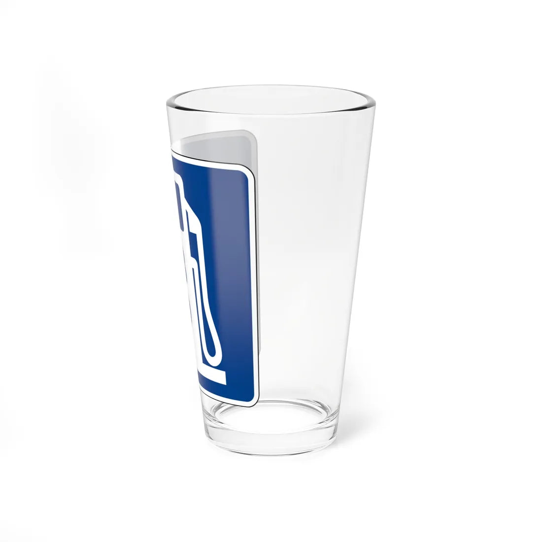 MUTCD-CA G66-22C (California) (Road Sign) Pint Glass 16oz - Go Mug Yourself