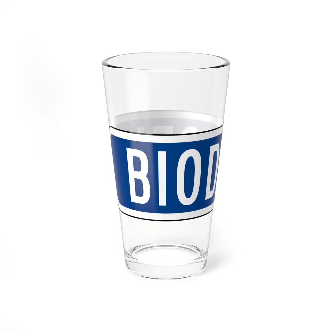 MUTCD-CA G66-22D (California) (Road Sign) Pint Glass 16oz - Go Mug Yourself