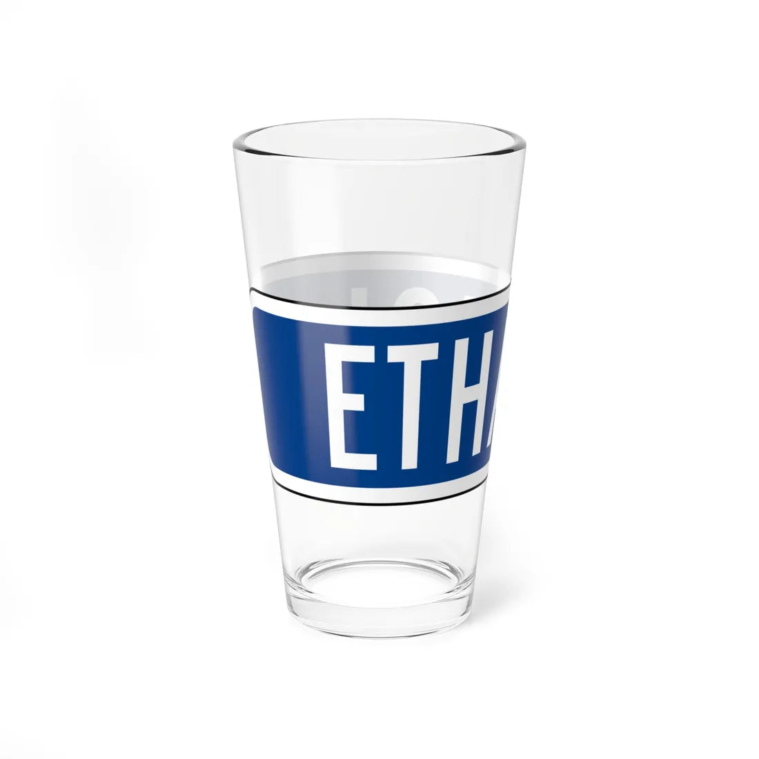 MUTCD-CA G66-22F (California) (Road Sign) Pint Glass 16oz - Go Mug Yourself