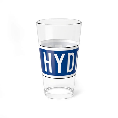 MUTCD-CA G66-22H (California) (Road Sign) Pint Glass 16oz - Go Mug Yourself