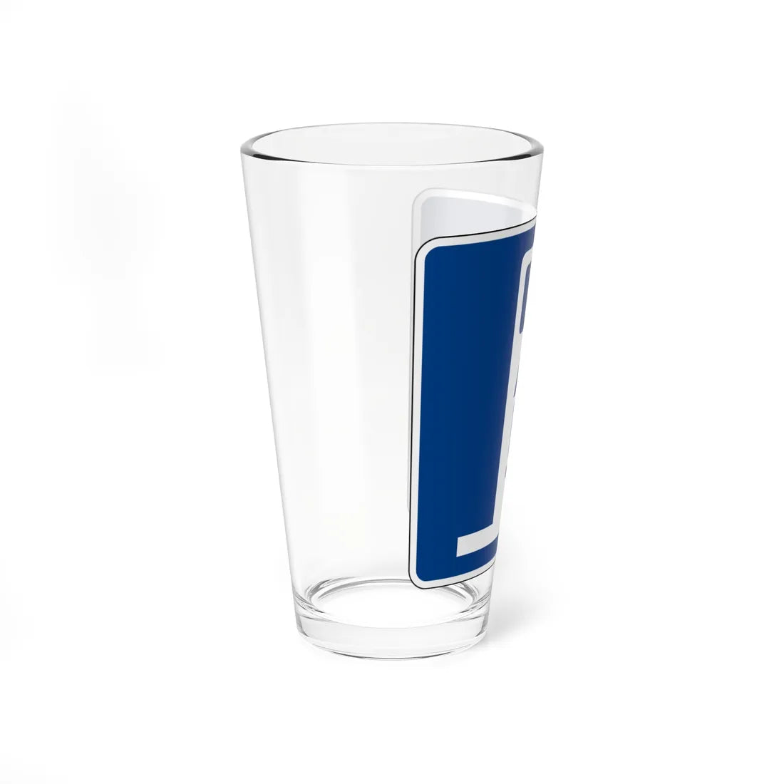 MUTCD-CA G66-22J (California) (Road Sign) Pint Glass 16oz - Go Mug Yourself