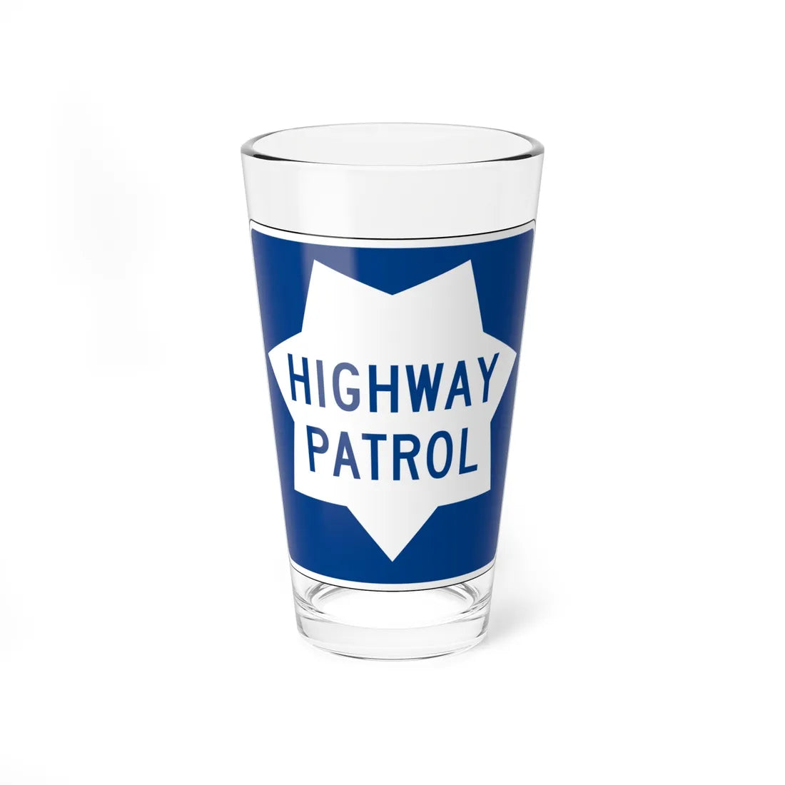 MUTCD-CA G66-57 (California) (Road Sign) Pint Glass 16oz 16oz - Go Mug Yourself