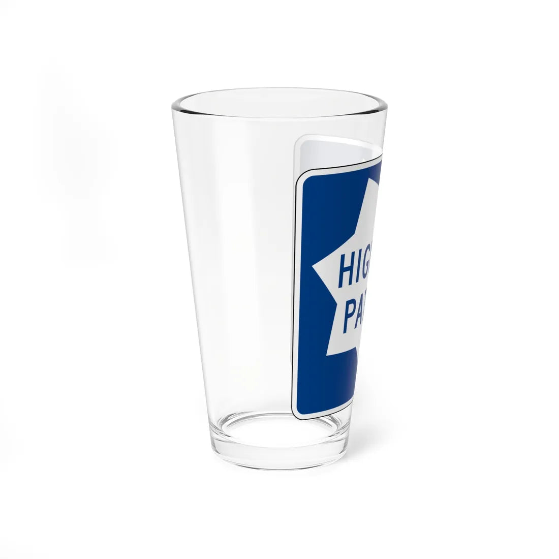 MUTCD-CA G66-57 (California) (Road Sign) Pint Glass 16oz - Go Mug Yourself