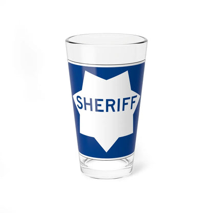 MUTCD-CA G66-61 (California) (Road Sign) Pint Glass 16oz 16oz - Go Mug Yourself