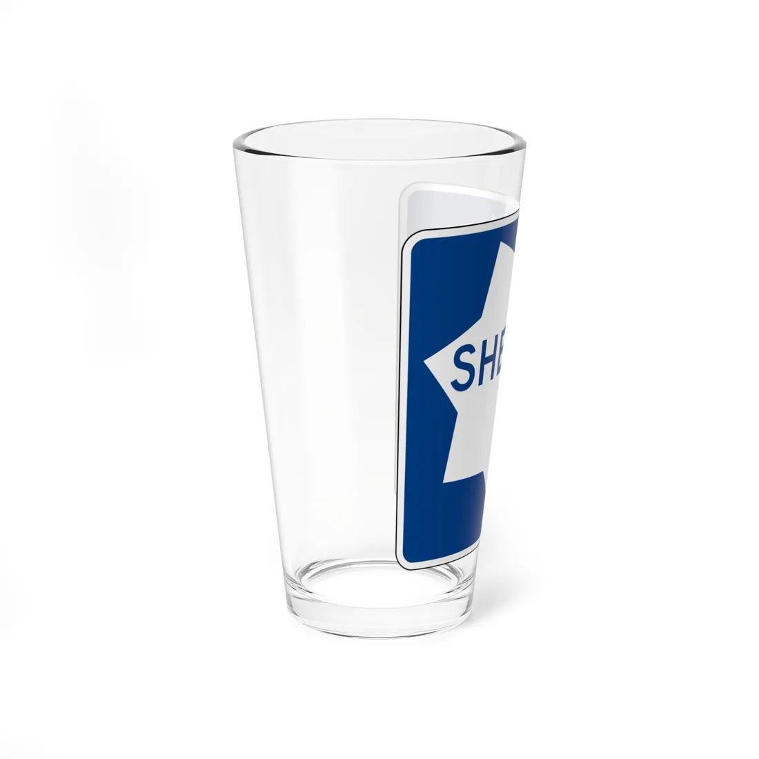 MUTCD-CA G66-61 (California) (Road Sign) Pint Glass 16oz - Go Mug Yourself