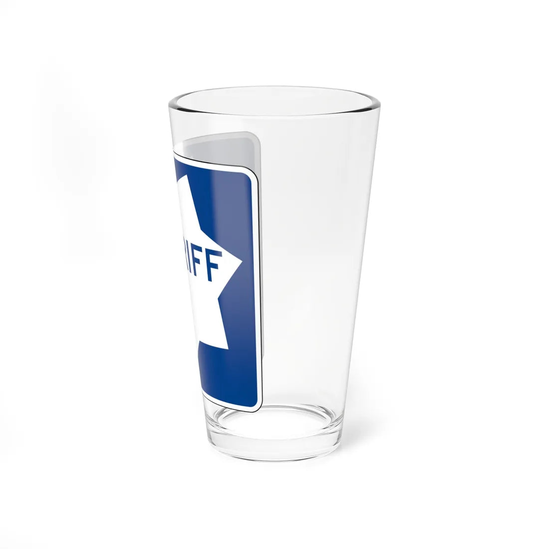 MUTCD-CA G66-61 (California) (Road Sign) Pint Glass 16oz - Go Mug Yourself