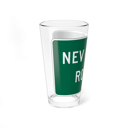 MUTCD-CA NEV-G1 (California) (Road Sign) Pint Glass 16oz - Go Mug Yourself