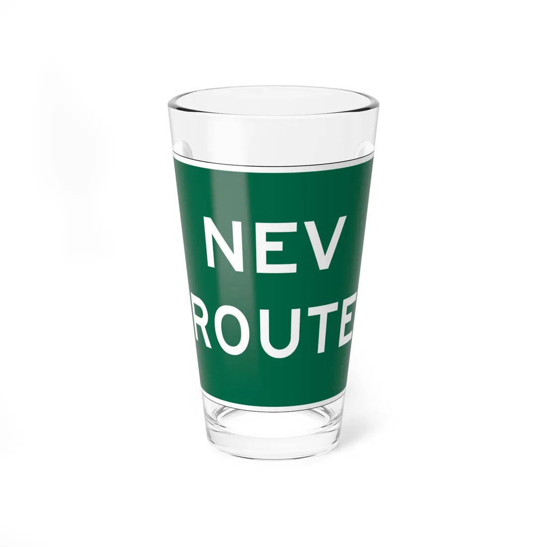 MUTCD-CA NEV-G2 (California) (Road Sign) Pint Glass 16oz 16oz - Go Mug Yourself