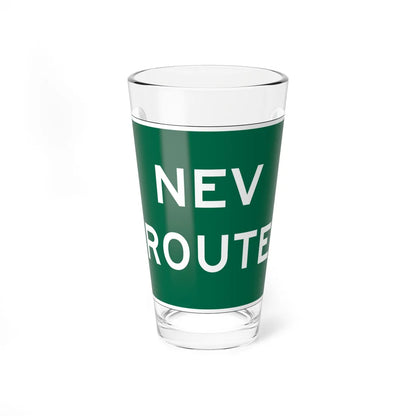 MUTCD-CA NEV-G2 (California) (Road Sign) Pint Glass 16oz 16oz - Go Mug Yourself