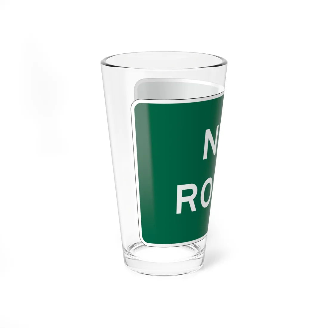 MUTCD-CA NEV-G2 (California) (Road Sign) Pint Glass 16oz - Go Mug Yourself