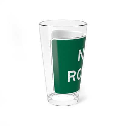 MUTCD-CA NEV-G2 (California) (Road Sign) Pint Glass 16oz - Go Mug Yourself