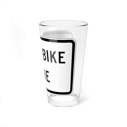MUTCD-CA NEV-R1 (California) (Road Sign) Pint Glass 16oz - Go Mug Yourself