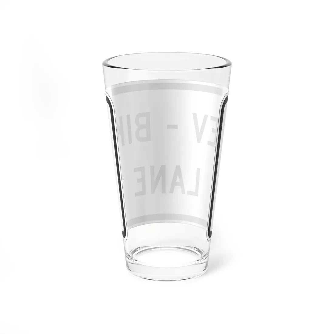 MUTCD-CA NEV-R1 (California) (Road Sign) Pint Glass 16oz - Go Mug Yourself