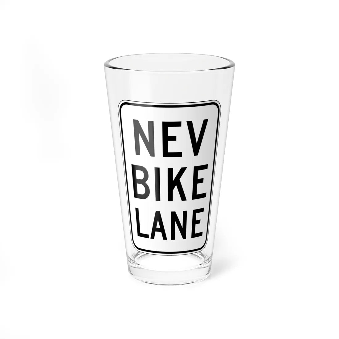 MUTCD-CA NEV-R1A (California) (Road Sign) Pint Glass 16oz 16oz - Go Mug Yourself
