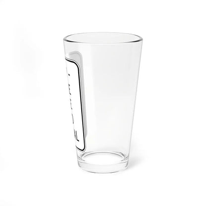 MUTCD-CA NEV-R3 (California) (Road Sign) Pint Glass 16oz - Go Mug Yourself