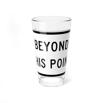 MUTCD-CA NEV-R4A (California) (Road Sign) Pint Glass 16oz 16oz - Go Mug Yourself
