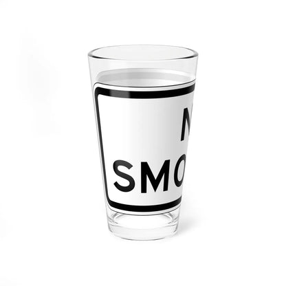 MUTCD-CA PREP-002 (California) (Road Sign) Pint Glass 16oz - Go Mug Yourself