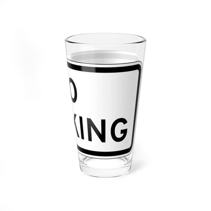 MUTCD-CA PREP-002 (California) (Road Sign) Pint Glass 16oz - Go Mug Yourself