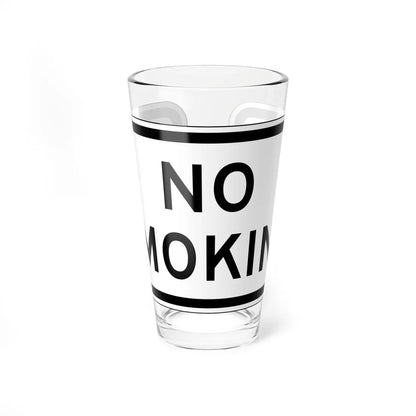 MUTCD-CA PREP-002 (California) (Road Sign) Pint Glass 16oz - Go Mug Yourself