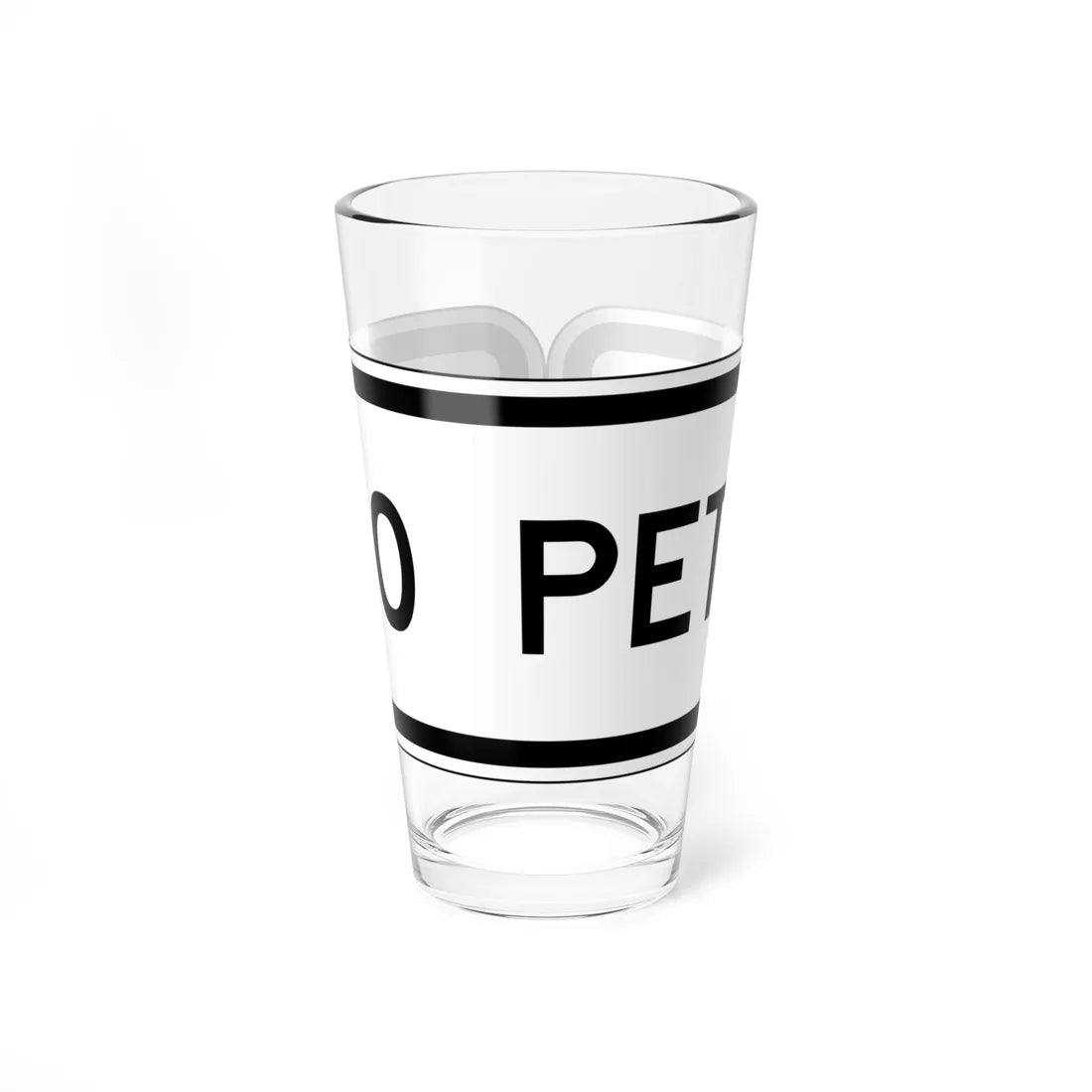 MUTCD-CA PREP-017 (California) (Road Sign) Pint Glass 16oz 16oz - Go Mug Yourself