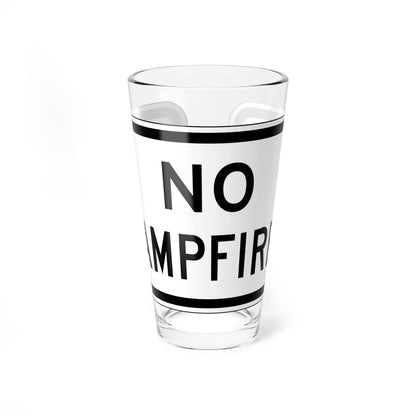 MUTCD-CA PREP-042 (California) (Road Sign) Pint Glass 16oz 16oz - Go Mug Yourself