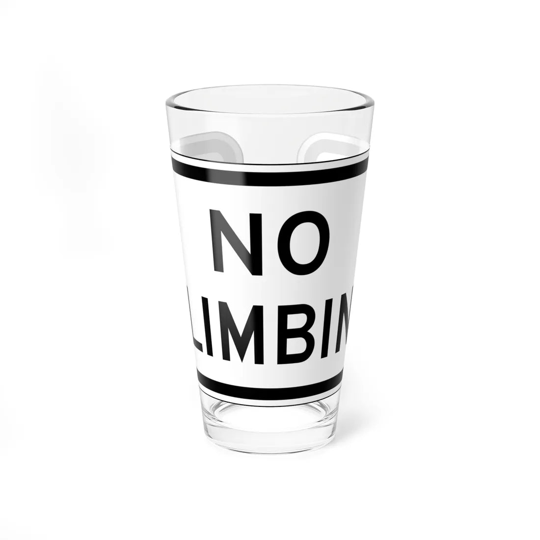 MUTCD-CA PREP-082 (California) (Road Sign) Pint Glass 16oz 16oz - Go Mug Yourself