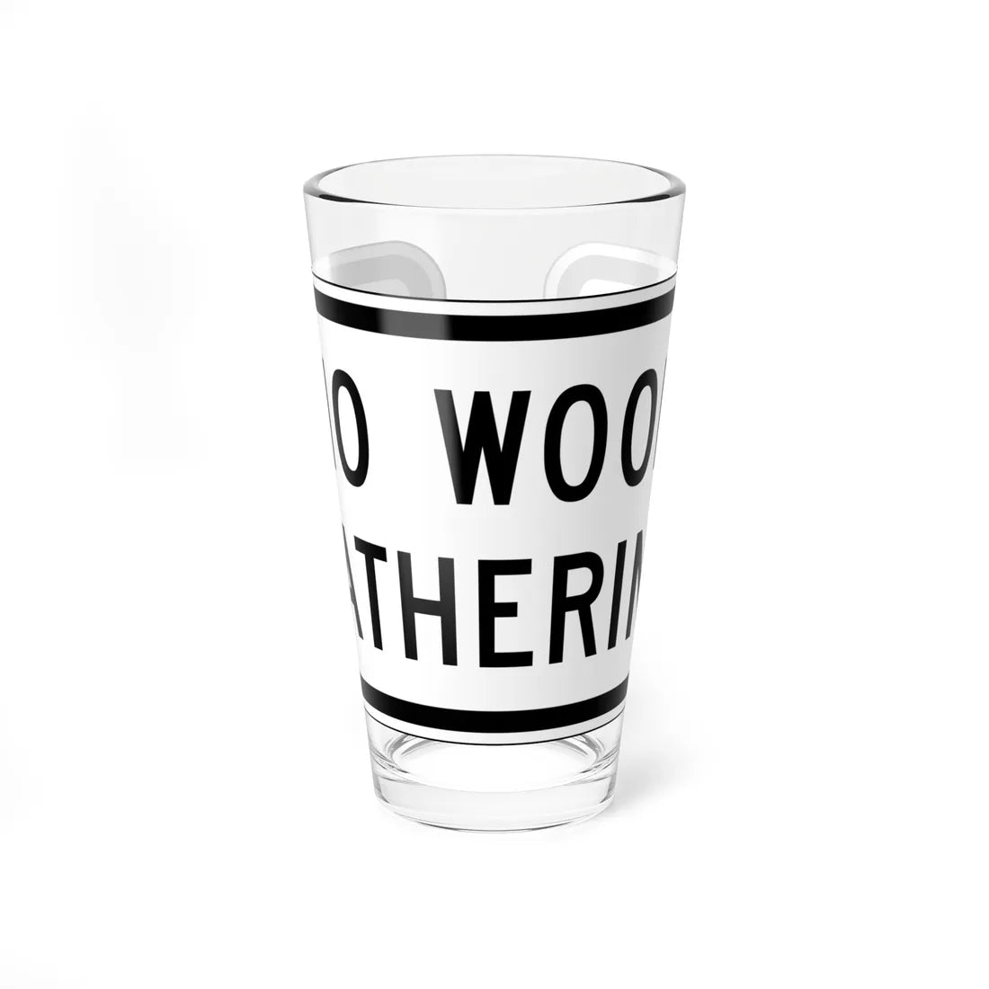 MUTCD-CA PREP-120 (California) (Road Sign) Pint Glass 16oz 16oz - Go Mug Yourself
