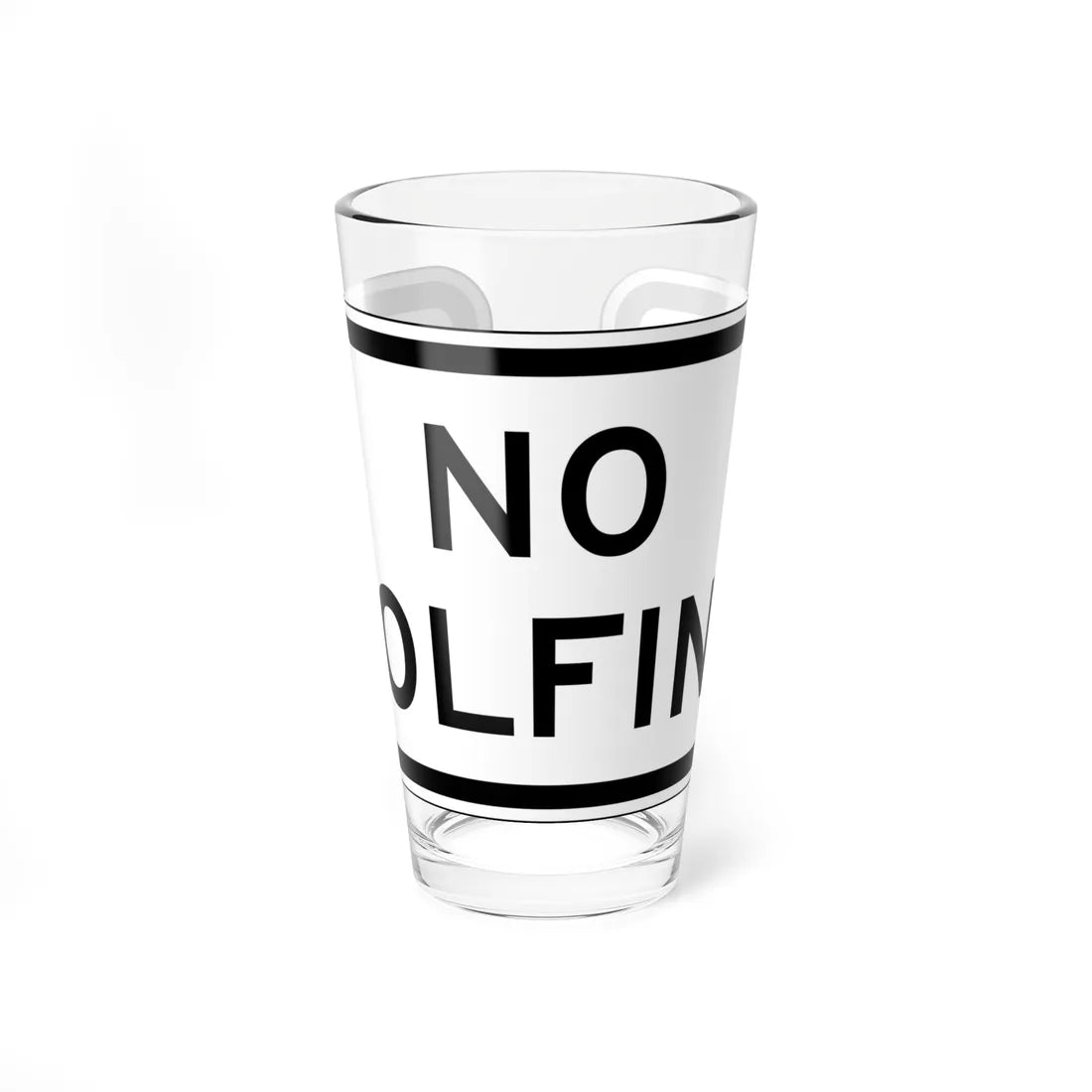 MUTCD-CA PREP-128 (California) (Road Sign) Pint Glass 16oz - Go Mug Yourself