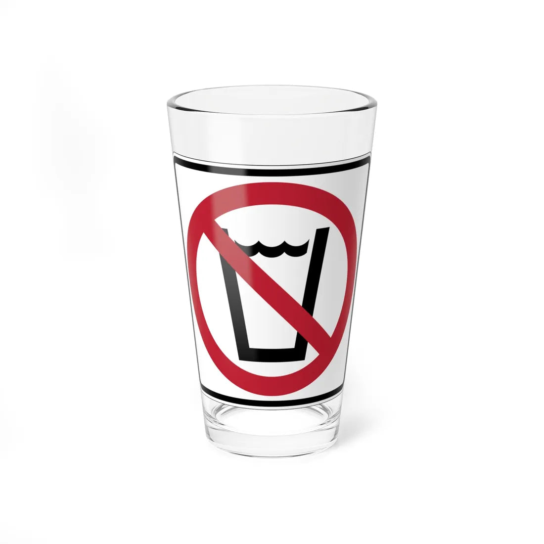 MUTCD-CA PS-013 (California) (Road Sign) Pint Glass 16oz 16oz - Go Mug Yourself