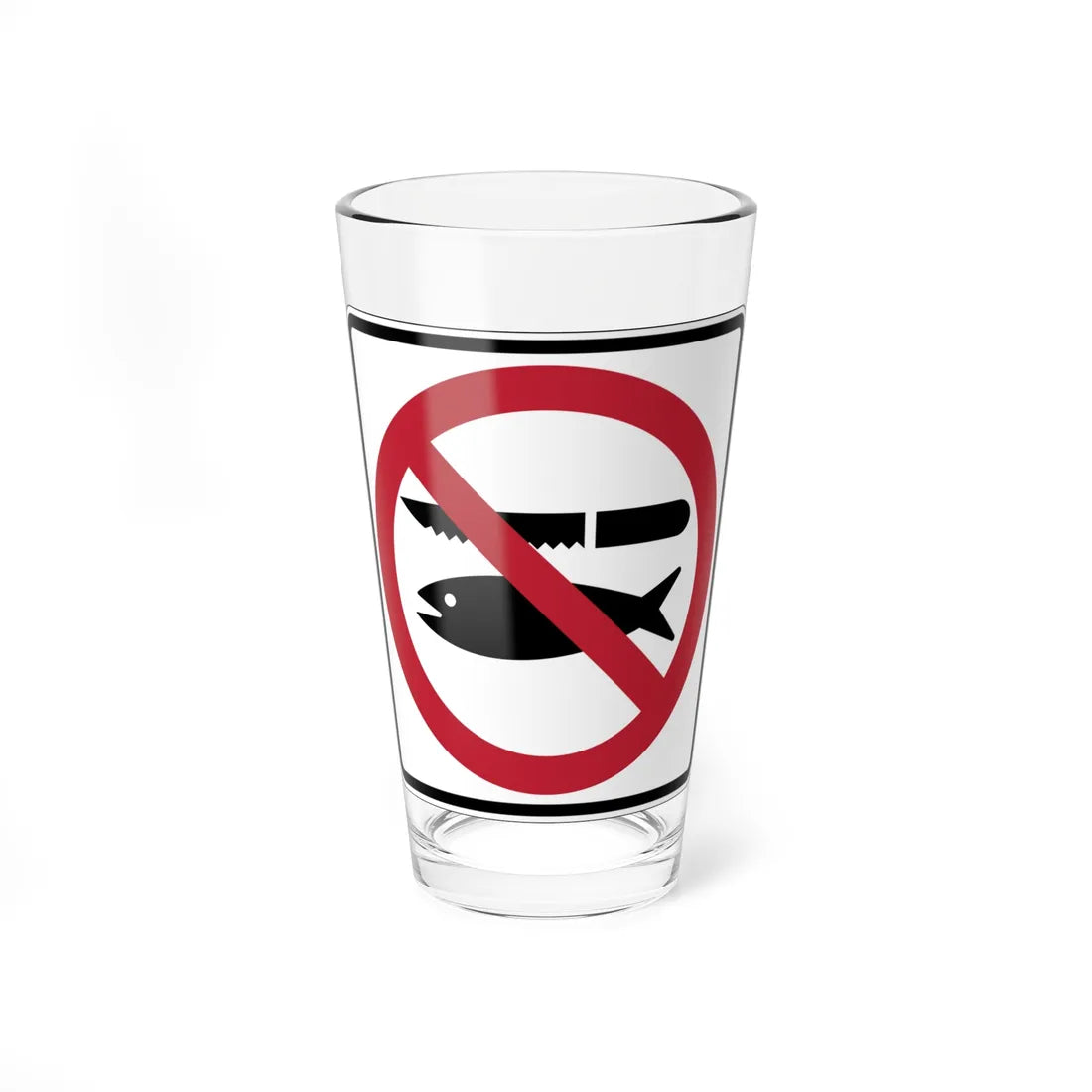 MUTCD-CA PS-093 (California) (Road Sign) Pint Glass 16oz 16oz - Go Mug Yourself